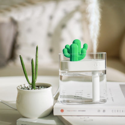 Ultrasonic Clear Cactus Air Humidifier