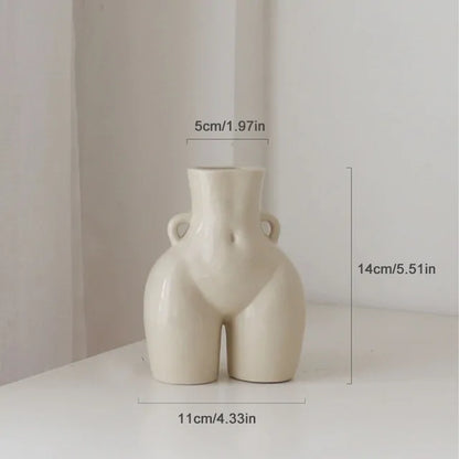 Human Body Ceramics Vases