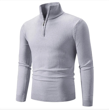 Half-Zip Turtleneck