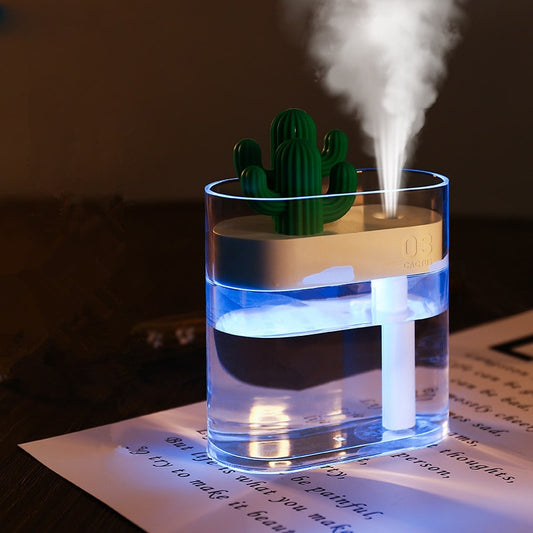 Ultrasonic Clear Cactus Air Humidifier