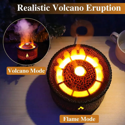 Volcanic Flame Humidifier Diffuser