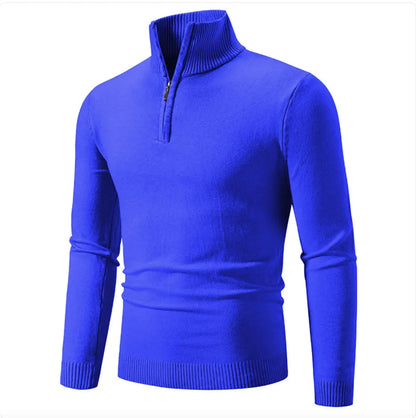 Half-Zip Turtleneck