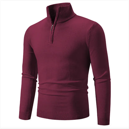 Half-Zip Turtleneck